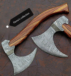 Steel, handmadeaxeknife, Rose, Etsy