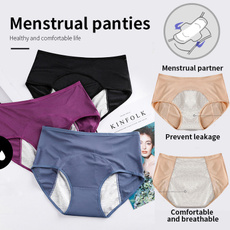 menstrual, Underwear, Plus Size, Waterproof