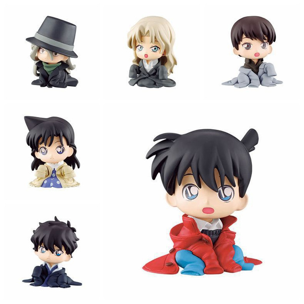 Anime Cartoon Detective Conan Pvc Action Figures Collectibles Model Toy
