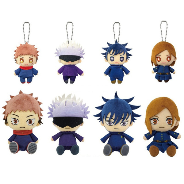 Anime Plush Jujutsu Kaisen Itadori Yuji Gojo Satoru Kugisaki Nobara ...