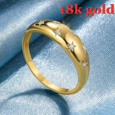 DIAMOND, Star, gold, Engagement Ring