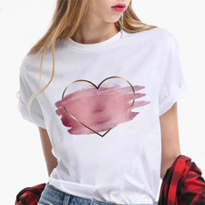 Heart, Flowers, lightweightshortsleeve, Graphic T-Shirt