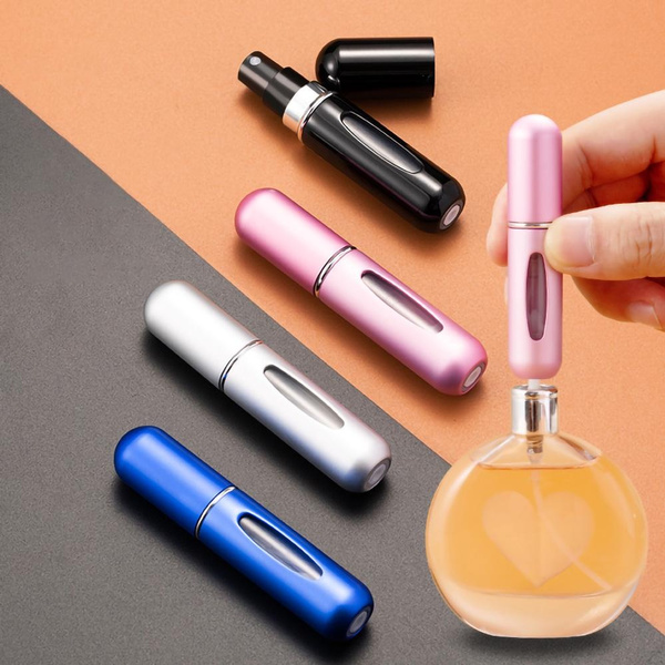 1pc Portable Perfume Refillable Bottle, 5ml Mini Spray Atomizer