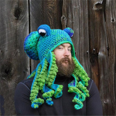 octopushat, knittedcap, tentaclehat, Gel