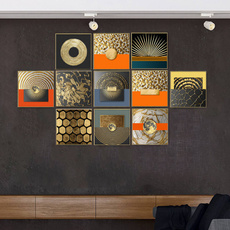 quadri, golden, decorationsforlivingroom, quadrosparasala