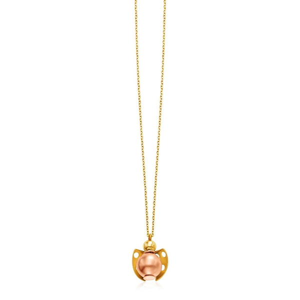 14k Necklace with Ladybug Pendant | Wish