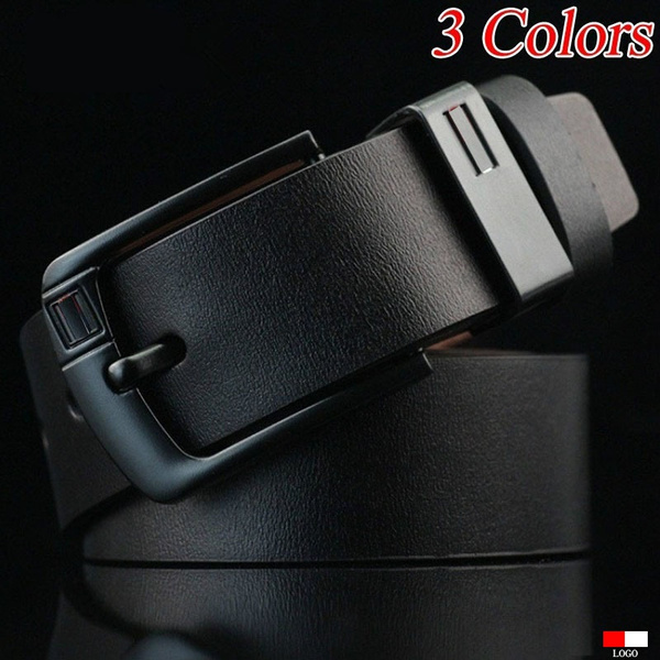 Ceinture Homme MLT Belts & Accessoires - Cuir De Vache, Boucle Aspect Bronze - 30 Mm De Large, Réglable - 4