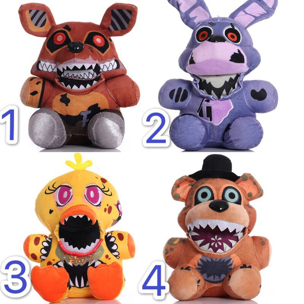 FNAF Five Nights at Freddy's Plushie Toys Plush Bear Foxy Bonnie