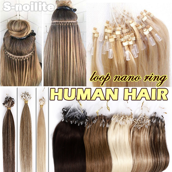 Human hair cheap extensions ring