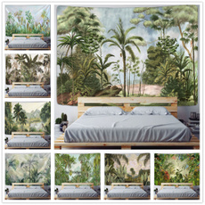 tropicalplant, foresttapestry, Wall Art, flowerstapestry