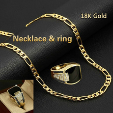 ringsformen, Fashion, Chain, 18k gold ring