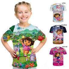 kids, Summer, Printed T Shirts, kids3dtshirt