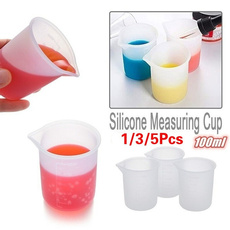 Joyería de pavo reales, Cup, Silicone, measuringcupwithscale