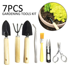 Bonsai, Plants, shovel, Gardening