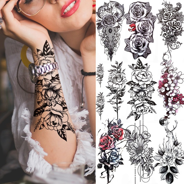 Floral Collection  Tattly Temporary Tattoos  Stickers