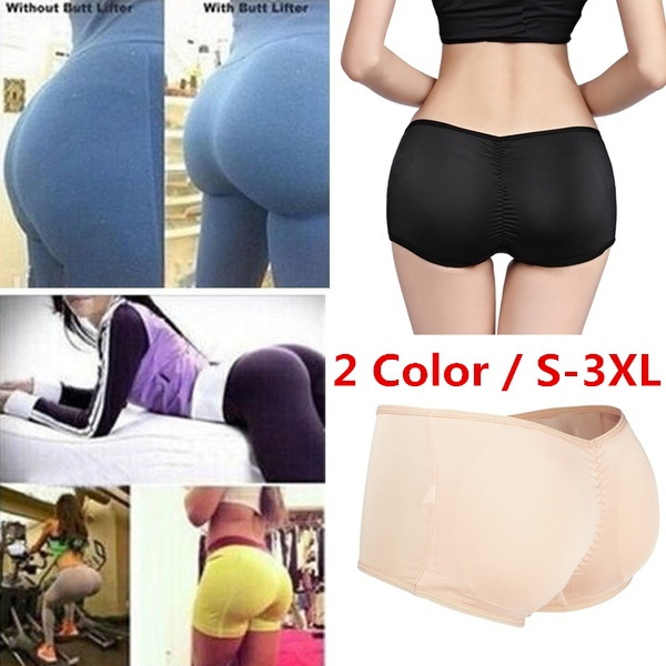 Women Push Buttocks Panties Hip Padded Butt | Underwear Enhancer Butt Pad -  Women - Aliexpress