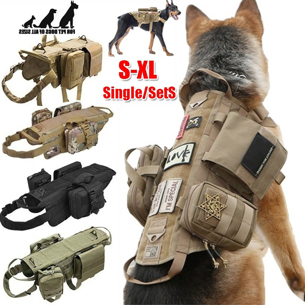 Molle service hot sale dog vest