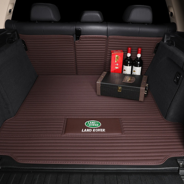 Car Truck Mat Antiskid Car Leather Rear Trunk Mat Waterproof Floor Mats