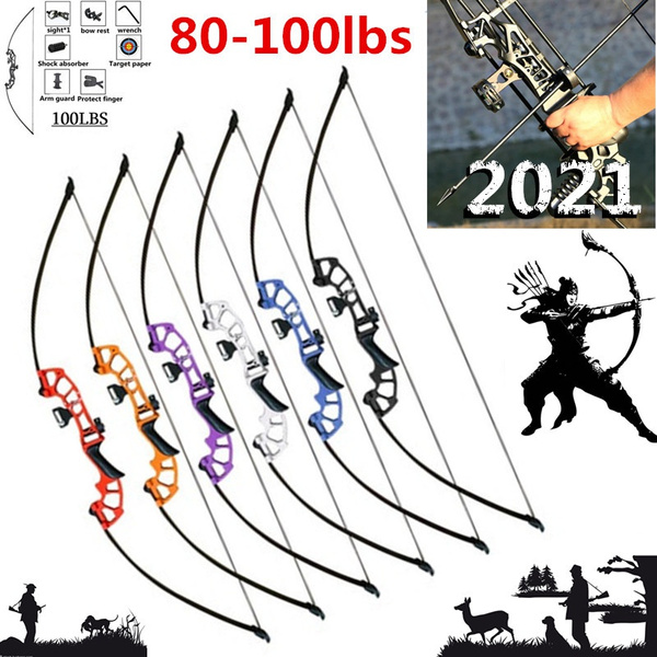 2021-hunting-bow-100-lbs-powerful-arcus-retroflexus-straight-pull-bow