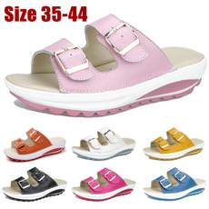 Plus Size, casual leather shoes, Womens Shoes, Buckles