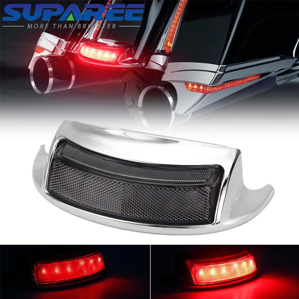 SUPAREE New 1PCS 6 LED Auxiliary Front Fender Tip Light For Harley For
