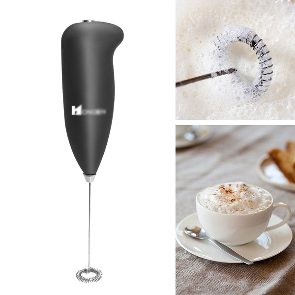 Electric Milk Frother Drink Foamer Whisk Mixer Stirrer Coffee Eggbeater Latte