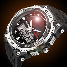 Chronograph, multifunctionwatch, led, armywatch