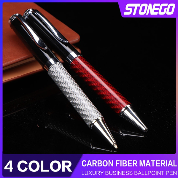 Ballpoint Pens Cambond Metal Black Ink Stainless Steel Retractable Pen Gift for