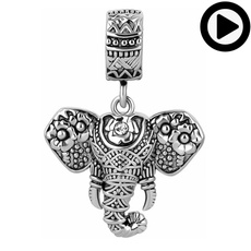 braceletdiy, charms for pandora bracelets, elephantcharm, elephantpendant