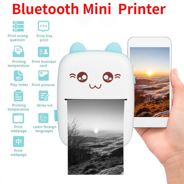 Bluetooth Portable Mini Photo Label Printer Bluetooth Portable Mini ...