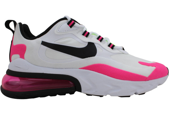 Nike Air Max 270 React White Hyper Pink Pink Blast Black CJ0619