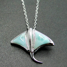 larimarbutterflypendant, 925 sterling silver necklace, Silver Jewelry, larimarpendant925
