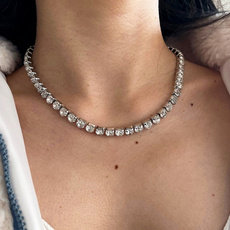 inlaid, Fashion, Jewelry, Chain