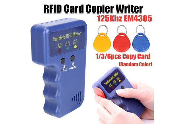 RFID T5577 125KHz EM4100 ID-Karte Kopierer Duplikator 6 Beschreibbare 