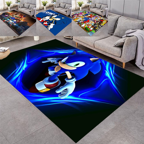 Cartoon Animation Game Carpets Sonic the Hedgehog Large Area Rug