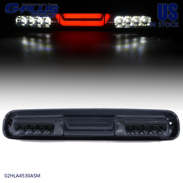 Full LED 3rd Brake Light / Cargo Lamp For 1999-2007 Chevy Silverado & GMC Sierra - Black Housing