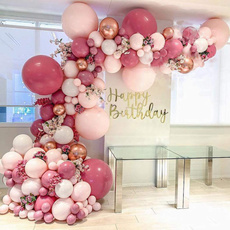 pink, party, Decor, Garland