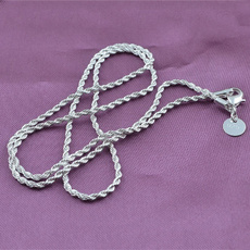 Sterling, clavicle  chain, Chain Necklace, Fashion