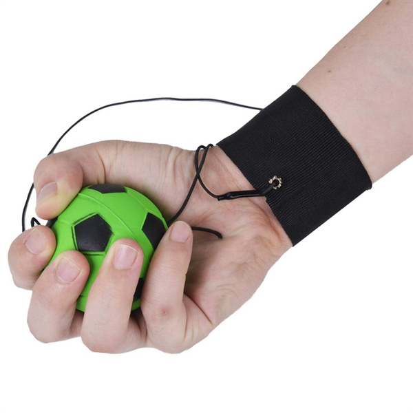 Suitable Elastic Children's Toy Stress Relief Bouncy Wrist Band Ball