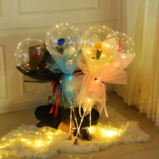 led, Decoración del hogar, Bouquet, ledroseflowerballon