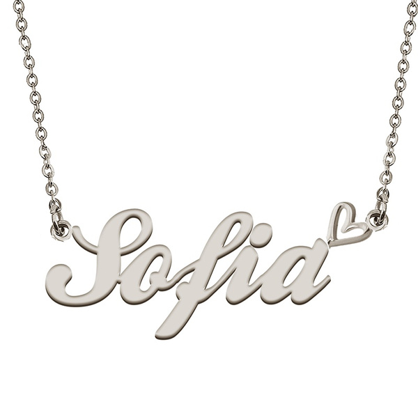 Personalized Custom Name Necklace Sofia 