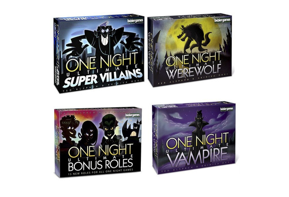 Board Games One Night Ultimate Werewolf Daybreak vampire alien