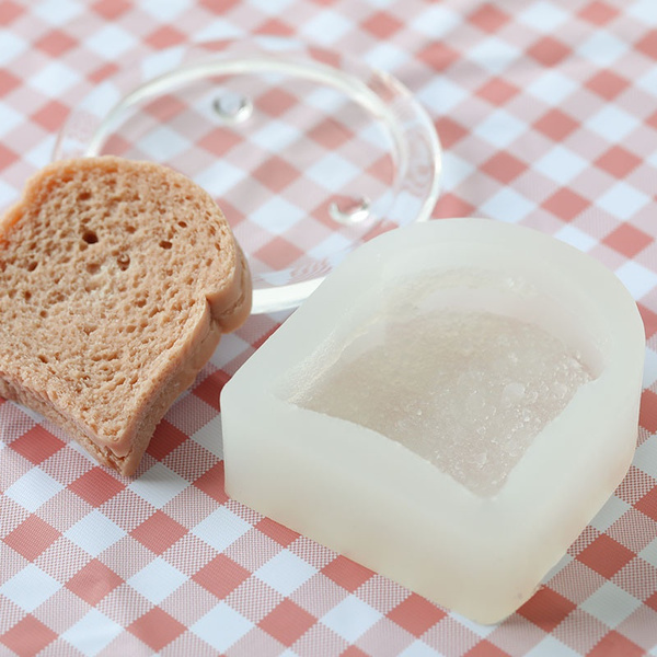  ONNPNN Mini Toast Bread Soap Mold, Simulation Toast