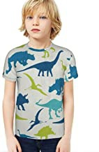 Funny, Dinosaur, Shorts, Cotton Shirt