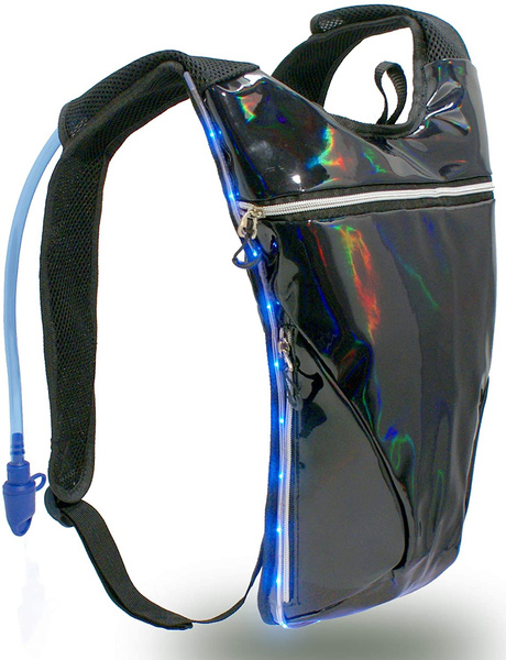 Arsimus LED Light-Up Clear Rave Backpack for  