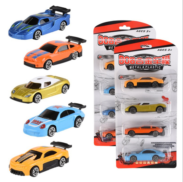 Super Cheap Buy More Get More for Free Pull Back Car Set of Toy Cars Party Favor Mini Toy Cars Set for Boys Kids Child Birthday Play Alloy Vehicle