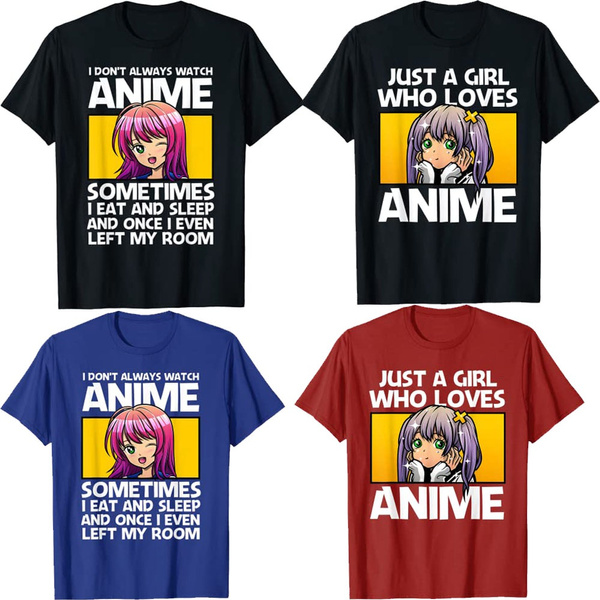 Just A Girl Who Loves Anime Gifts for Teen Girls Anime Sweatshirt