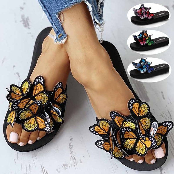 Flat bottom platform on sale sandals