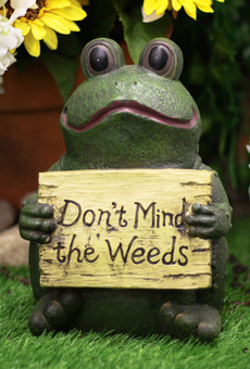 Decor, idfrog, Green, Statue