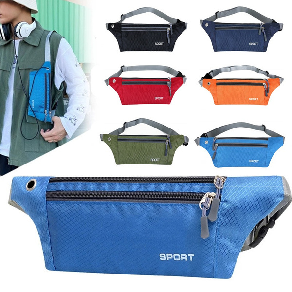 Light Waist Bag Waterproof Running Bag Outdoor Sports Belt Bag Cycling ...